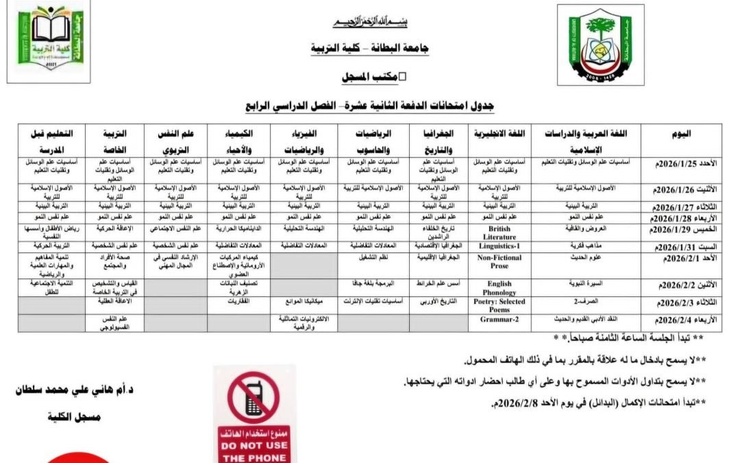 كلية التربية
